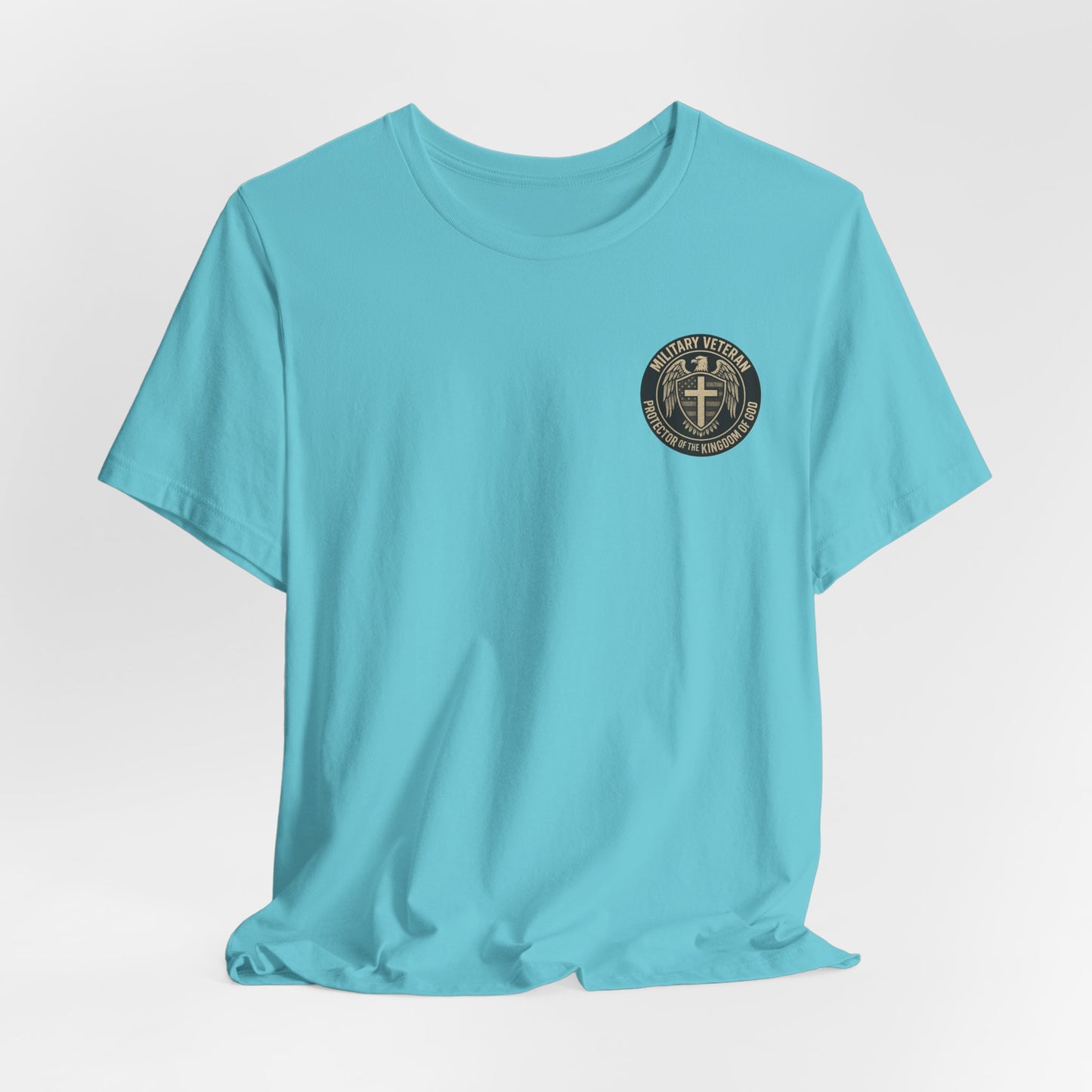 Veteran Protector Tee — "Military Veteran Protector of the Kingdom of God"
