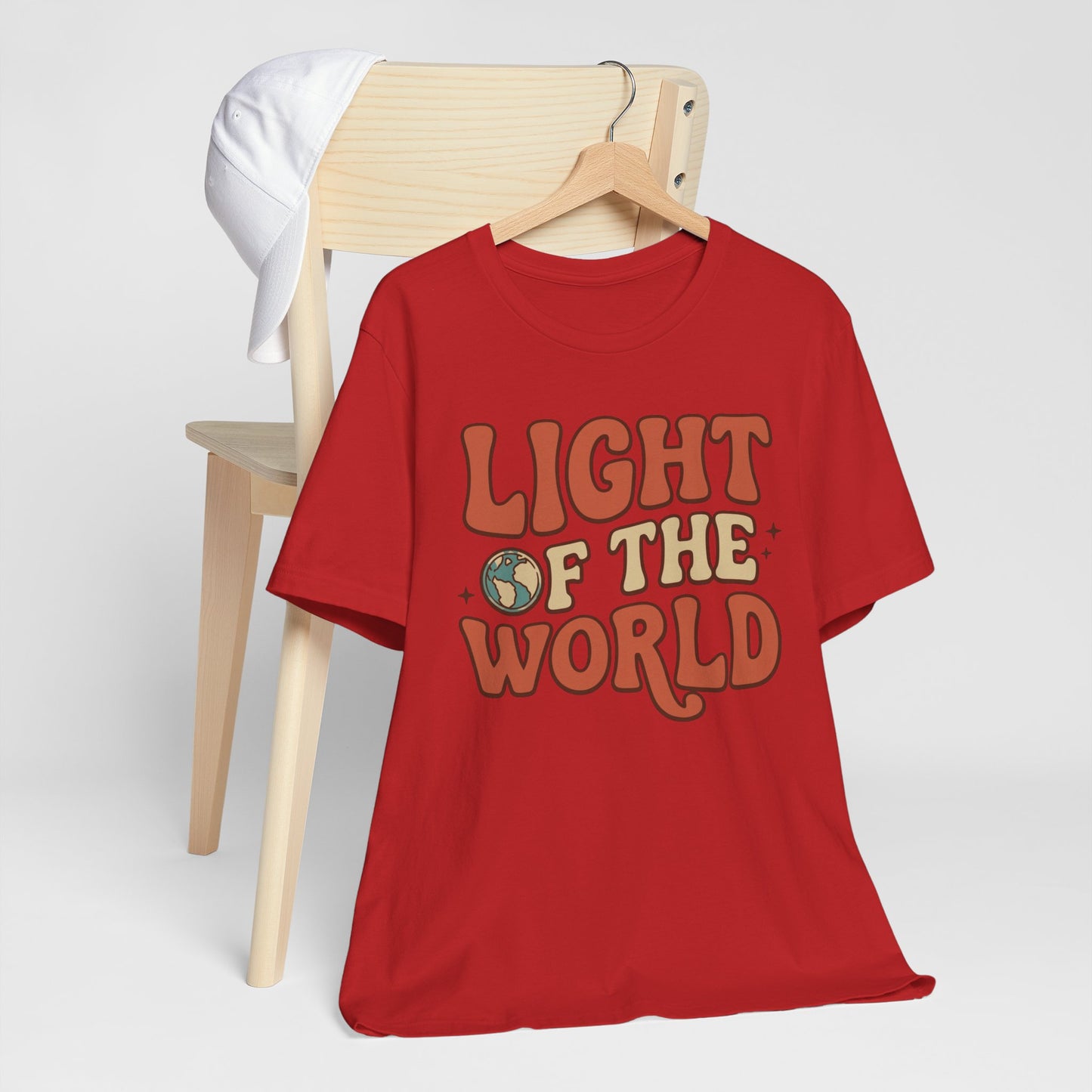 Light of the World T-Shirt — Inspirational Christian Tee