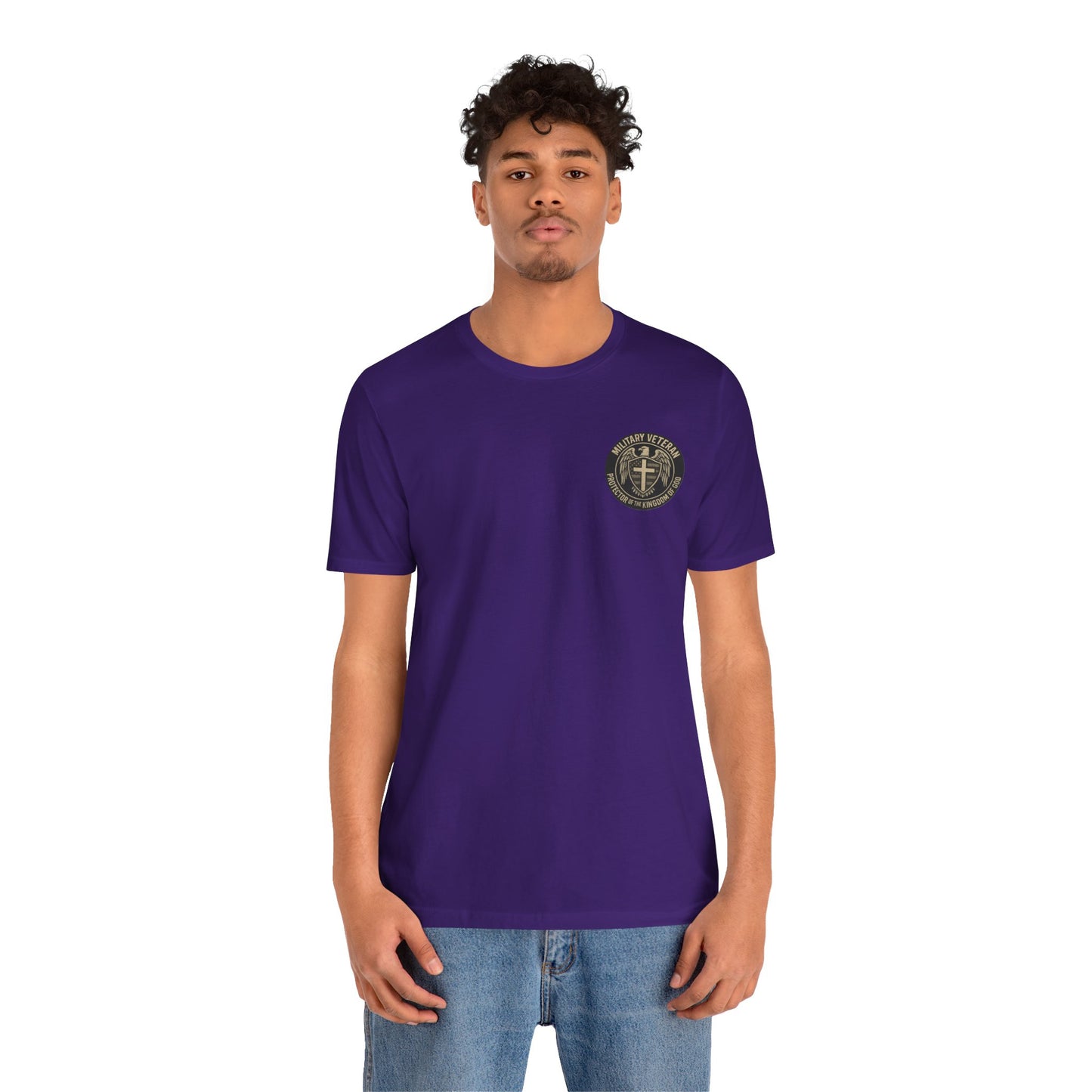Veteran Protector Tee — "Military Veteran Protector of the Kingdom of God"