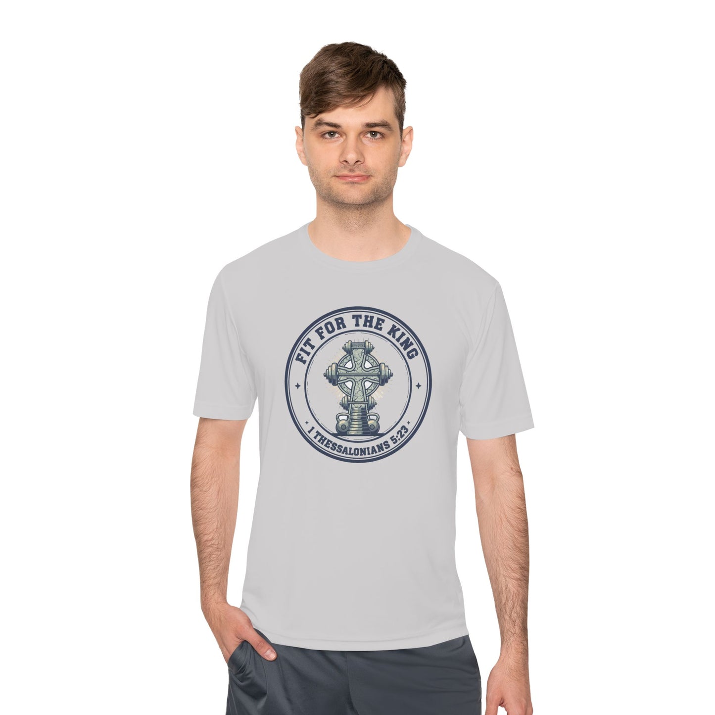 Philippians 4:13 'Strength in Christ' Workout Tee — I Can Do All Things