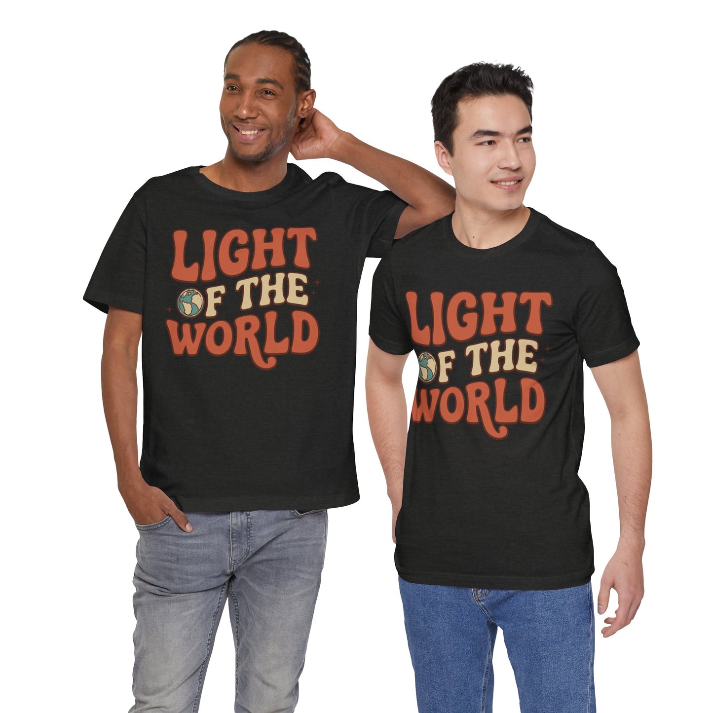Light of the World T-Shirt — Inspirational Christian Tee