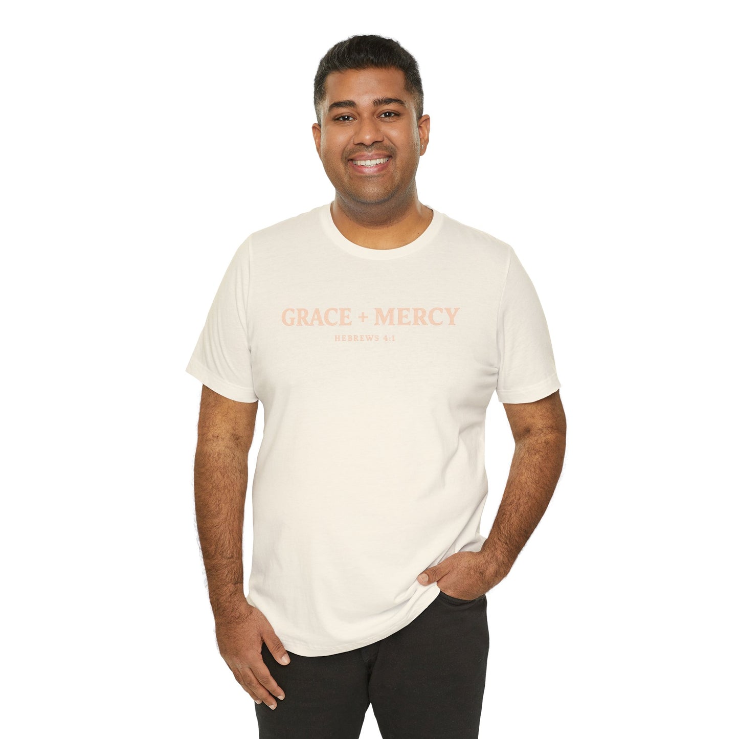 Grace + Mercy Graphic T-Shirt — Faith-Inspired Christian Tee