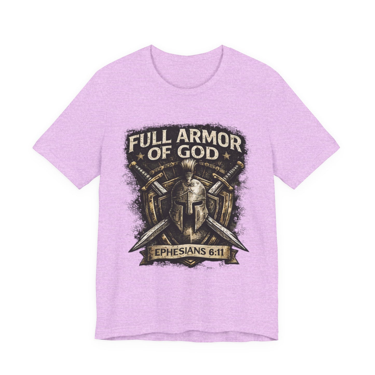 Full Armor of God T-Shirt — Ephesians 6:11 Christian Faith Tee