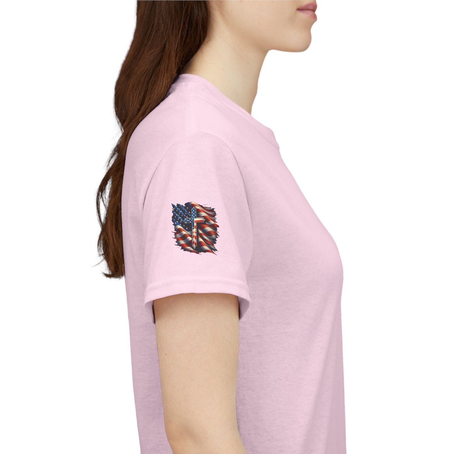 Christian Tee - Philippians 4:13 'Faith Is My Strength' (Copy)