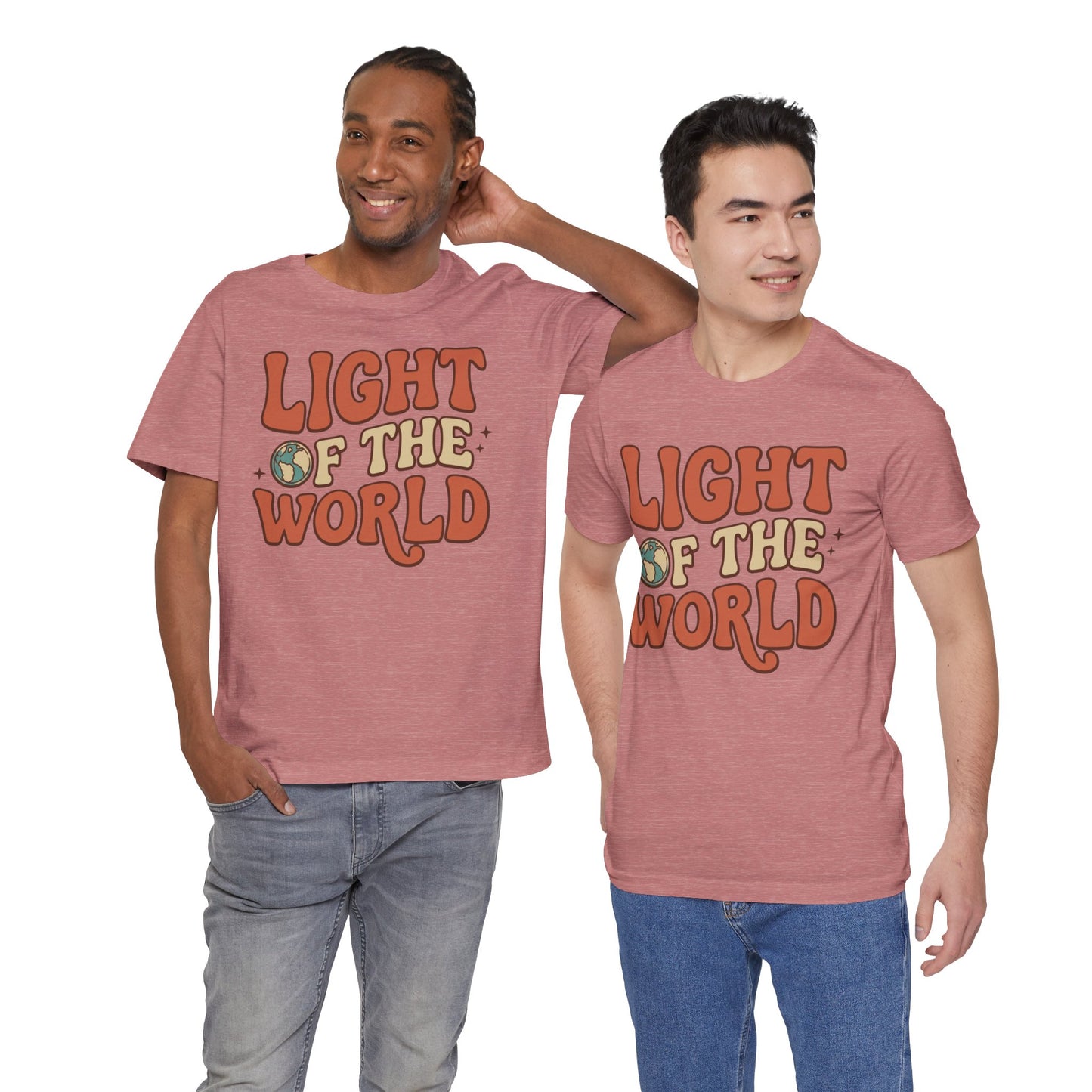 Light of the World T-Shirt — Inspirational Christian Tee
