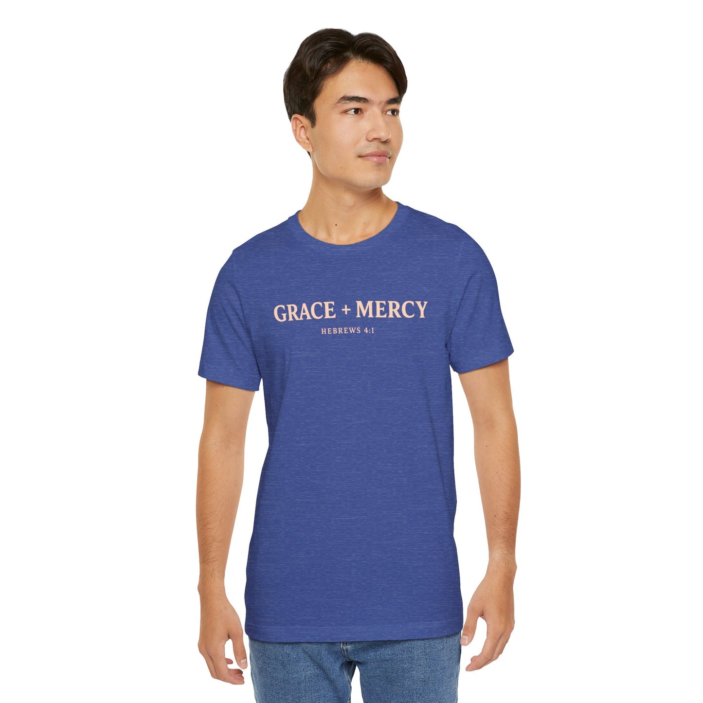 Grace + Mercy Graphic T-Shirt — Faith-Inspired Christian Tee