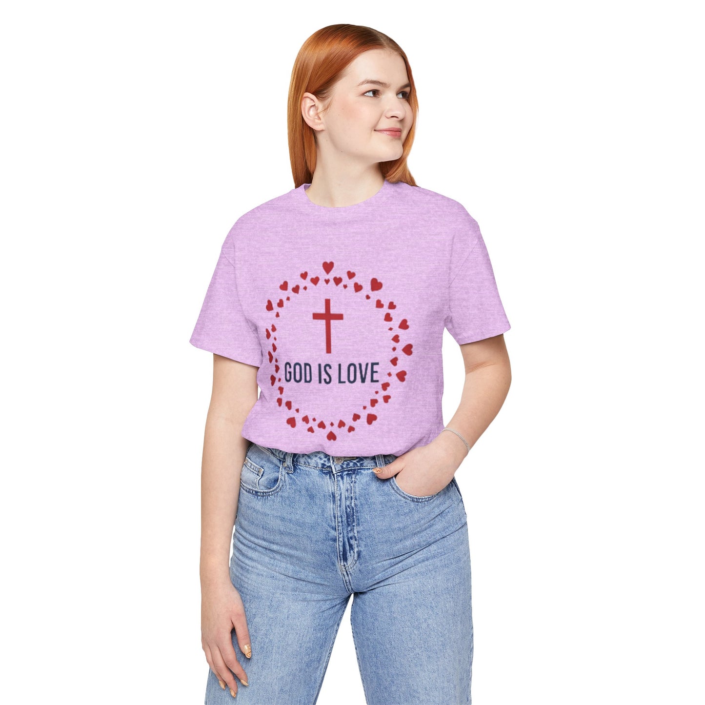 GOD IS LOVE Christian T‑Shirt — Inspirational Faith Tee