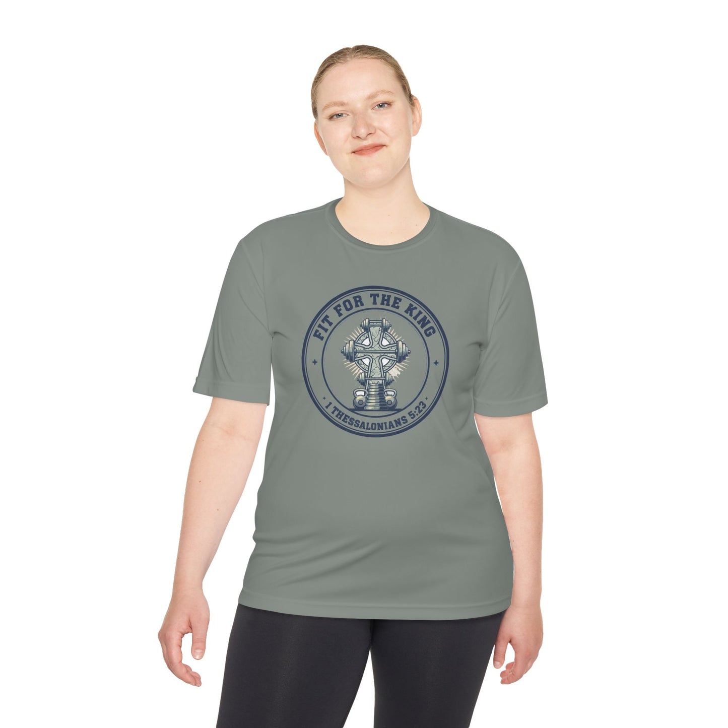 Philippians 4:13 'Strength in Christ' Workout Tee — I Can Do All Things