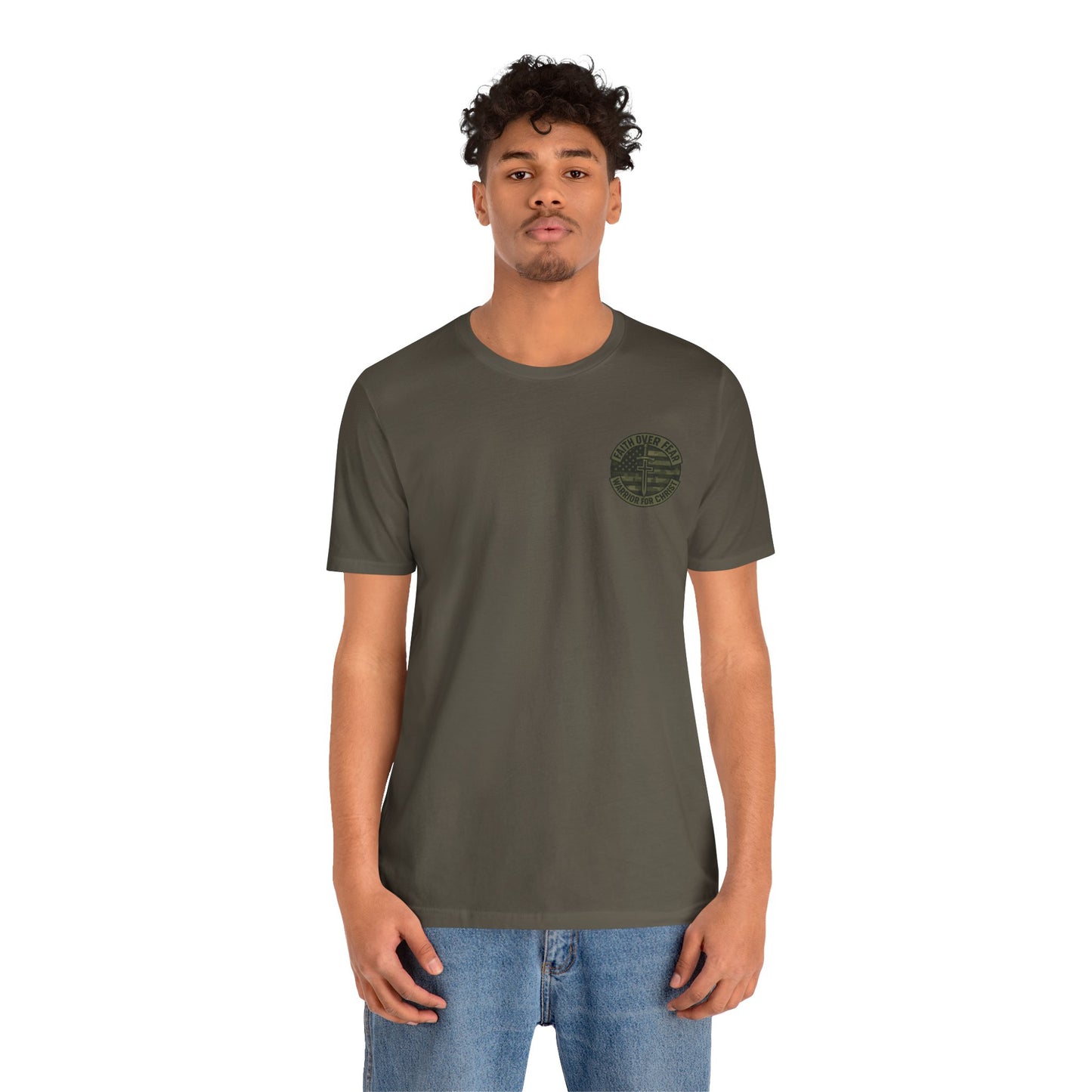 Faith Over Fear "Warrior for Christ" T-Shirt